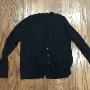 Loft black cardigan